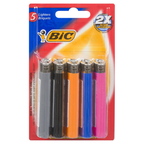 Bic Child Guard Lighters 5 Pack