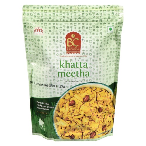 Bhikharam Chandmal Indian Snack Khatta Meetha 320 g