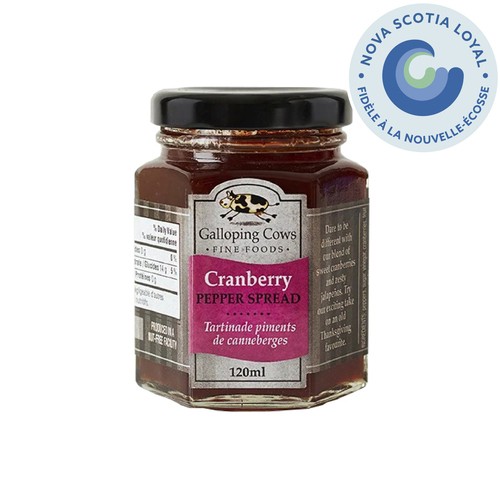 Galloping Cows Pepper Spread Cranberry 120 ml