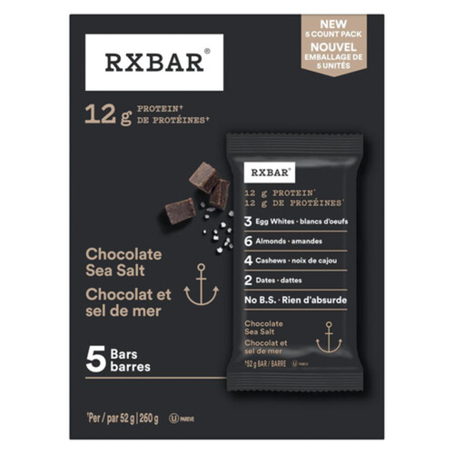 Kellogg RXBAR Bars Chocolate Sea Salt 260 g