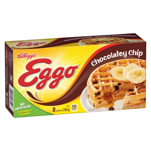 Kellogg's Eggo Frozen Waffles Chocolate Chip 280 g