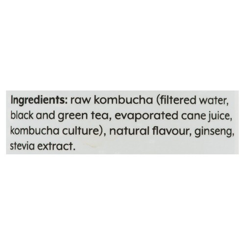 Wild Tea Kombucha Ginseng Orange Soda 355 ml