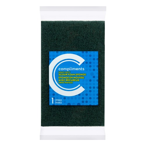 Compliments Heavy Duty Scour Foam Sponge