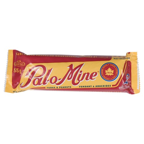 Ganong Pal-O-Mine Chocolate Bar Fudge & Peanuts 55 g