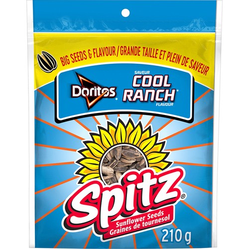 Spitz Sunflower Seeds Doritos Cool Ranch Flavour 210 g