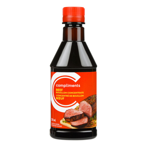 Compliments Liquid Bouillon Concentrate Beef 250 ml