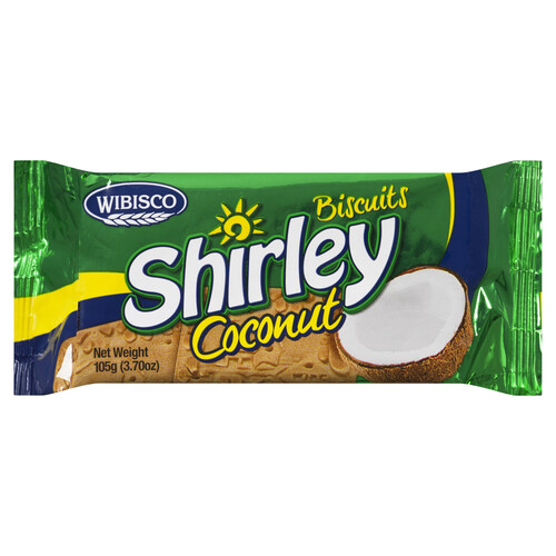 Wibisco Shirley Biscuits Coconut 105 g