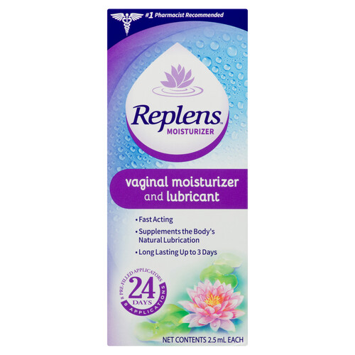 Replens Lubricant Gel Vaginal Moisturizer 20 ml