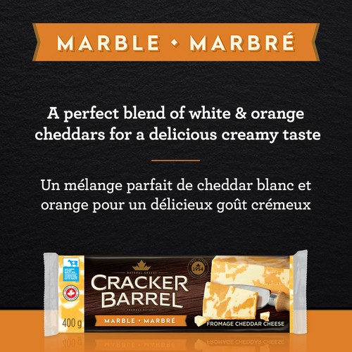 Cracker Barrel Cheese Marble 400 g