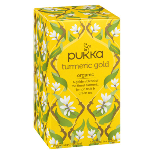 Pukka Organic Tea Turmeric Gold 20 EA