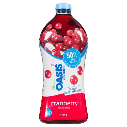 Oasis Cocktail Low Calorie Cranberry 1.36 L (bottle)