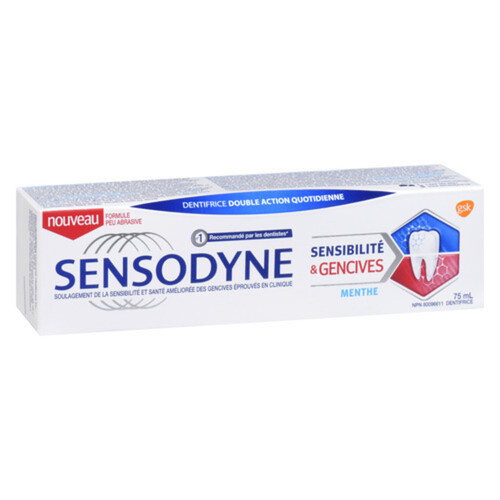 Sensodyne Sensitive Gum Toothpaste Mint 75 ml