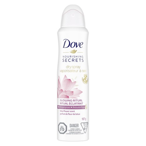 Dove Antiperspirant Dry Spray Lotus Flower Scent 107 g