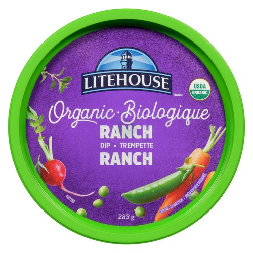 Litehouse Organic Dip Ranch 283 g