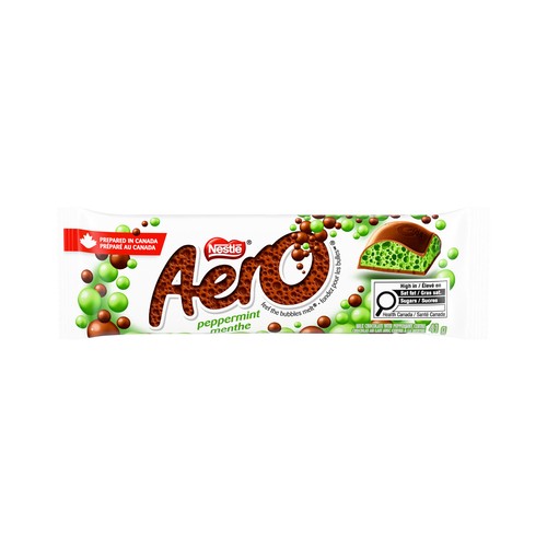 Nestlé Aero Chocolate Bar Bubbles Peppermint 41 g