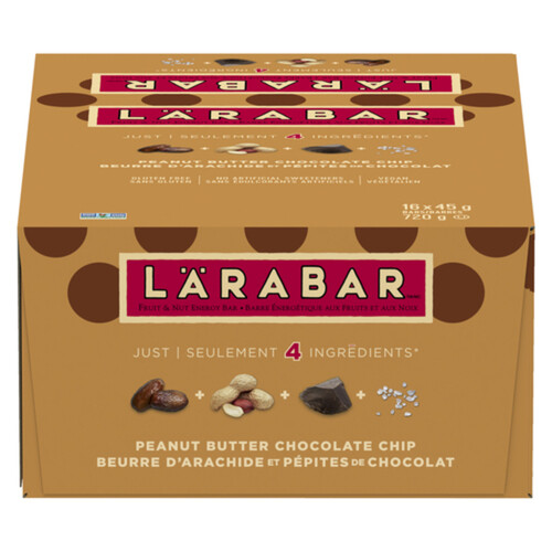 Lärabar Fruit & Nut Energy Bar Peanut Butter Chocolate Chip 45 g