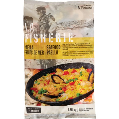 La Fisherie Frozen Seafood Paella 1.36 kg