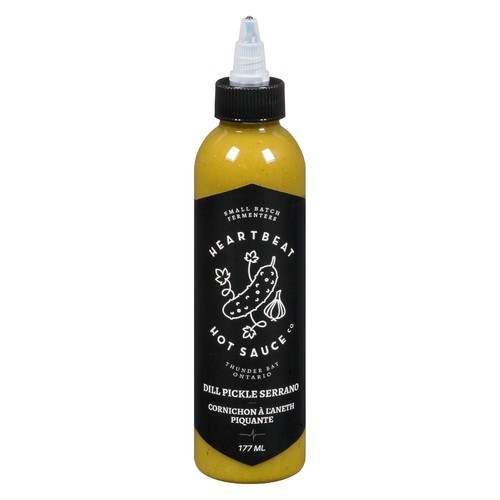 Heartbeat Dill Pickle Serrano Hot Sauce 177 ml