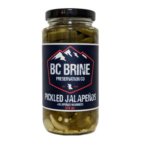 BC Brine Pickled Jalapenos 375 ml