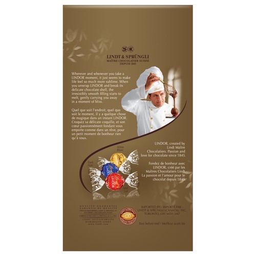 Lindt Lindor Chocolate Truffles Assorted Bag 150 g 