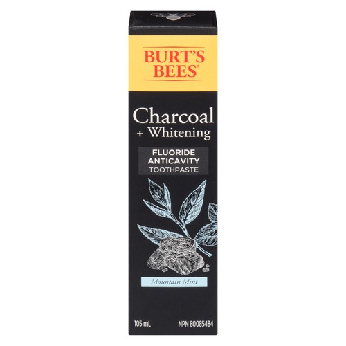Burt's Bees Fluoride Toothpaste Charcoal 105 ml
