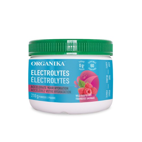 Organika Electrolyte Powder Wild Raspberry 210 g