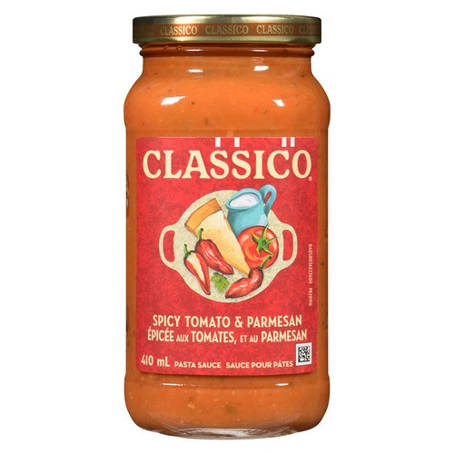 Classico Pasta Sauce Spicy Tomato & Parmesan 410 ml