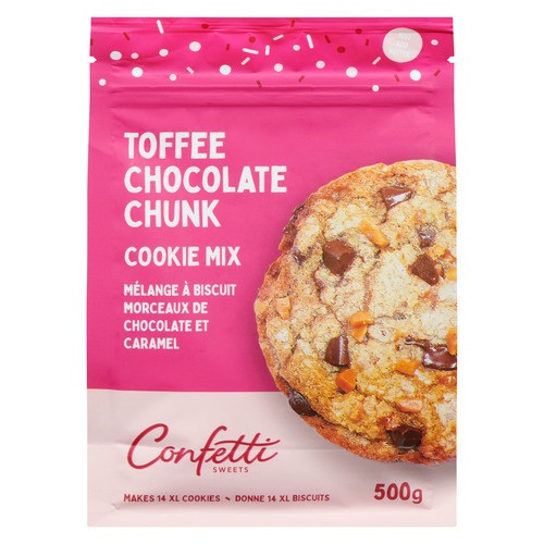 Confetti Sweets Chocolate Chunk Cookie Mix 625 g