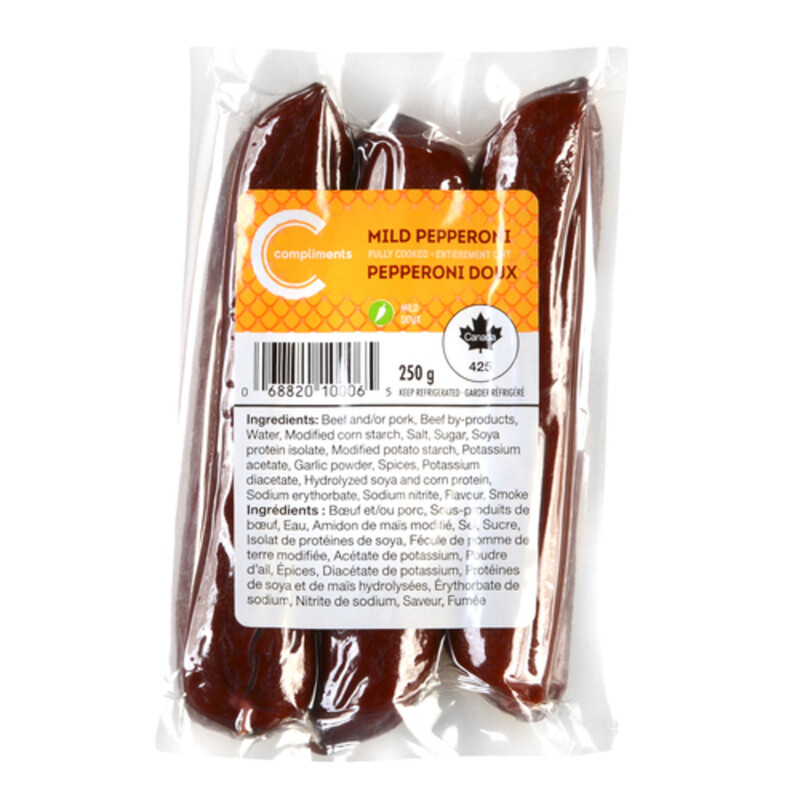 Compliments Pepperoni Mild 250 g Voilà Online Groceries & Offers