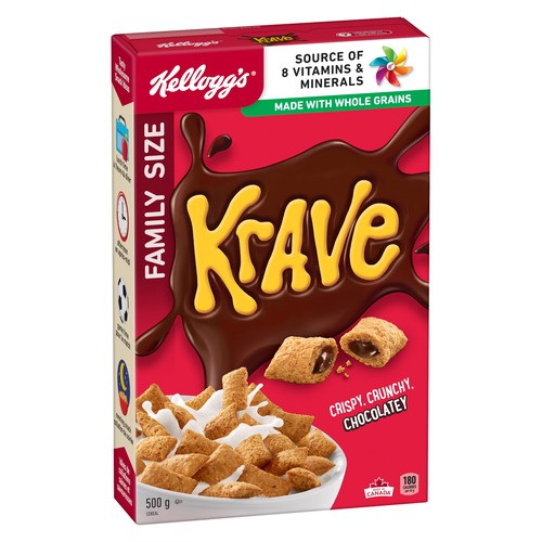Kellogg's Cereal Krave Chocolate 500 g