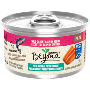 Beyond Wet Cat Food P t Wild Caught Salmon Recipe 85 g Voil