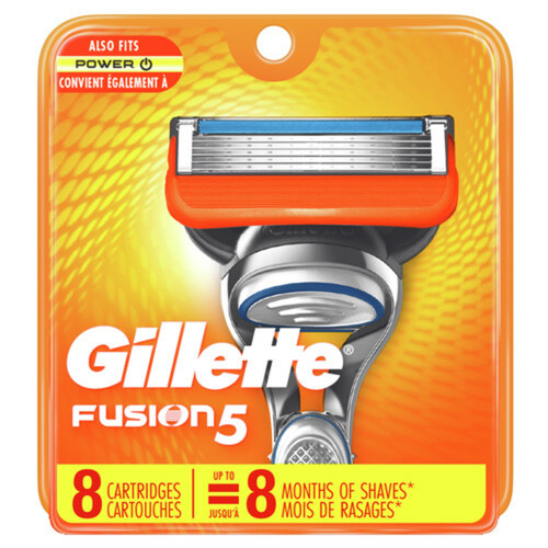 Gillette Fusion5 Men's Razor Blade Refill 8 Cartridges