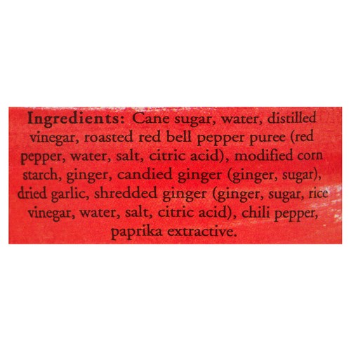 The Ginger People Sauce Sweet Ginger Chili 375 ml