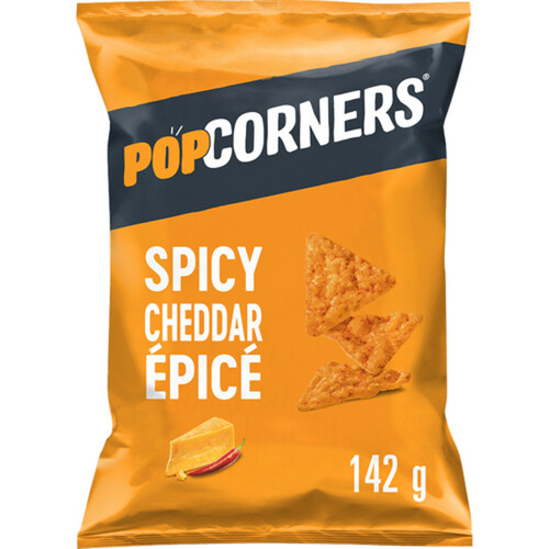 PopCorners Popped-Corn Chips Spicy Cheddar 142 g