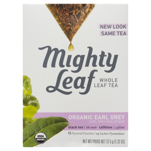 Mighty Leaf Organic Tea Earl Grey 15 Tea Bags