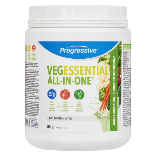 Progressive All In One VegEssential Supplement Unflavoured 360 g