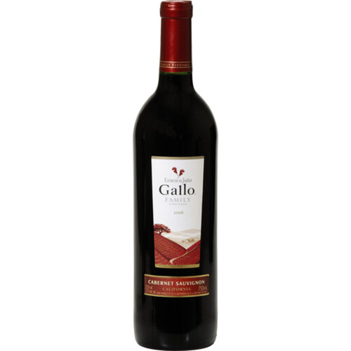 E & J Gallo Winery Wine Cabernet Sauvignon 750 ml (bottle)