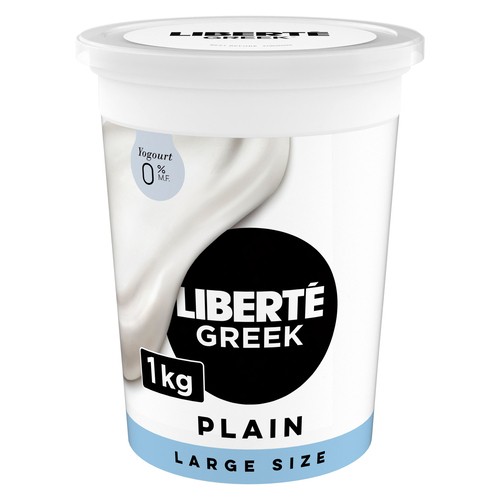 Liberté Greek 0% Yogurt Plain High Protein 1 kg