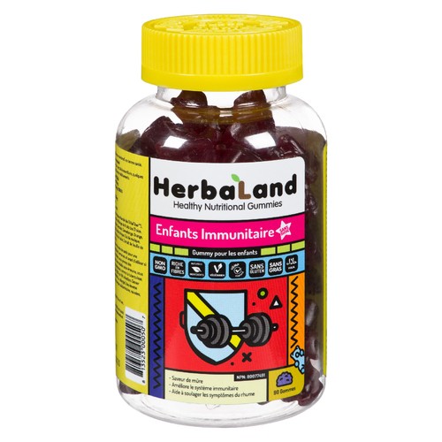 Herbaland Gummies Kids Immune Vitamins 90 ea