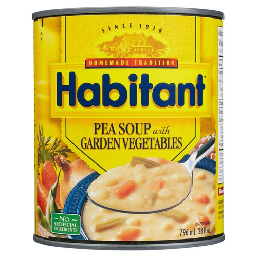 Habitant Soup Peas & Vegetable 796 ml