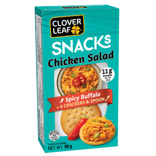 Clover Leaf Chicken Snacks Spicy Buffalo 99 g