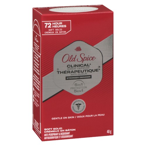 Old Spice Clinical Sweat Defense Stronger Swagger Deodorant Stick  48 g