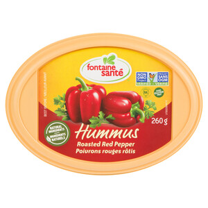 Fontaine Santé Hummus Roasted Red Pepper 260 g