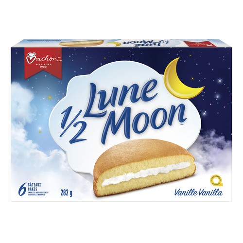 Vachon Half Moon Cakes Vanilla 282 g