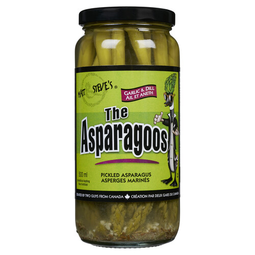 Matt & Steve's The Asparagoos Pickled Asparagus Garlic & Dill 500 ml