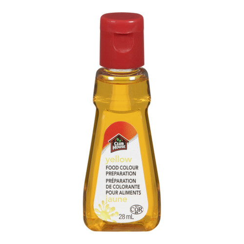 Club House Food Colour Yellow 28 ml