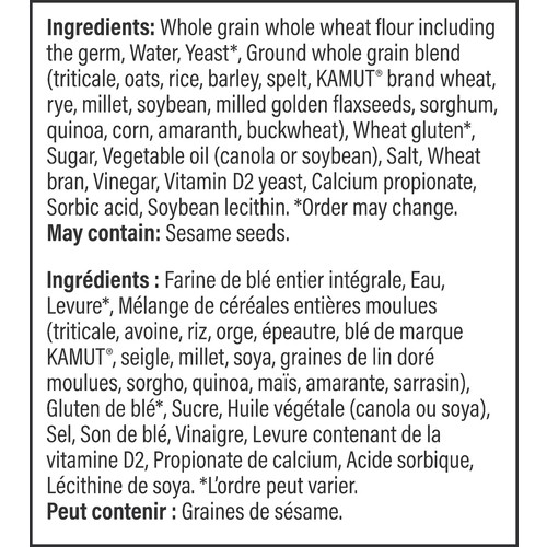 Dempster’s Whole Grains Bread Smooth Multigrain 600 g