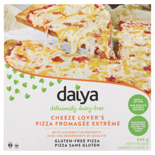 Daiya Dairy-Free Gluten-Free Frozen Pizza Cheese Lover's 444 g