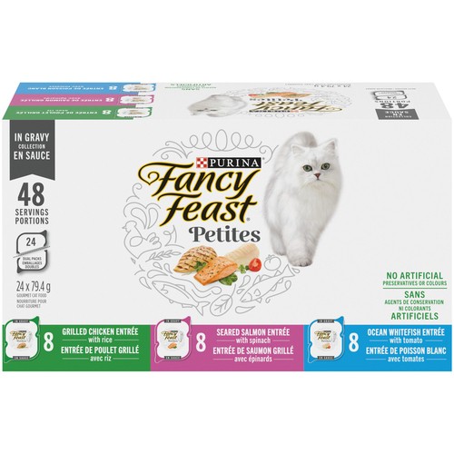 Purina Fancy Feast Wet Cat Food Variety Pack 24 x 79.4 g