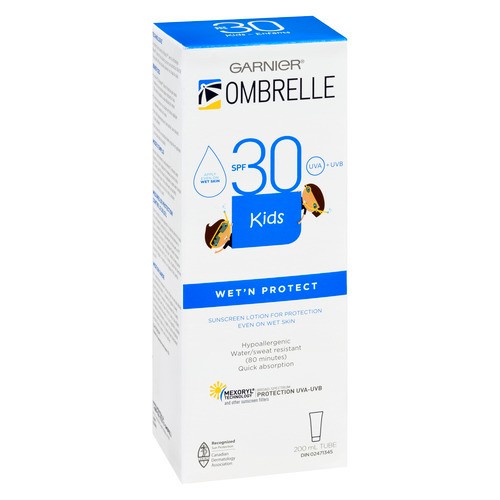 Garnier Ombrelle Kids Sunscreen Lotion Wet'N Protect SPF 30 200 ml